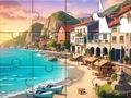 Permainan Puzzle Jigsaw: Kota Tepi Laut  secara online