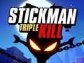 Permainan Stickman Triple Kill secara online