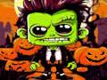 Permainan Teka-teki Halloween Franky & Vampir  secara online
