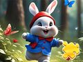 Permainan Puzzle Jigsaw: Kelinci Berlari  secara online