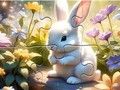 Permainan Puzzle Jigsaw: Kelinci Hutan Cerah  secara online
