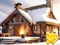 Permainan Puzzle Jigsaw: Rumah Salju  secara online