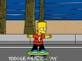 Permainan Bart Simpson Skateboarding  secara online