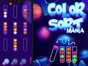 Permainan Mania Sortir Warna  secara online