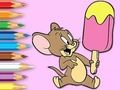 Permainan Buku Mewarnai: Es Krim Jerry  secara online
