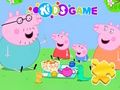 Permainan Puzzle Jigsaw: Piknik Keluarga Peppa Pig  secara online