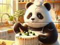 Permainan Teka-teki Jigsaw: Panda Tukang Roti  secara online
