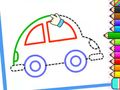 Permainan Gambar Balita: Mobil Lucu  secara online