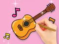 Permainan Buku Mewarnai: Gitar Bintang  secara online
