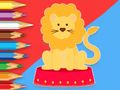 Permainan Buku Mewarnai: Sirkus-Singa  secara online