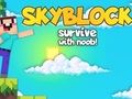 Permainan Skyblock Bertahan Dengan Noob!  secara online