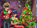 Permainan Natal Keluarga Gadis Berpola secara online