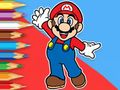 Permainan Buku Mewarnai: Mario Selamat Skating  secara online