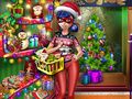 Permainan Gadis Berbintik Belanja Natal secara online
