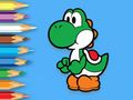 Permainan Buku Mewarnai: Waktu Memancing Yoshi  secara online