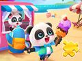Permainan Puzzle Jigsaw: Mobil Es Krim Bayi Panda  secara online