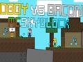 Permainan Obby vs Bacon: McSkyBlock secara online