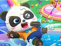 Permainan Puzzle Jigsaw: Taman Air Bayi Panda  secara online