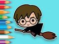 Permainan Buku Mewarnai: Potter Terbang  secara online