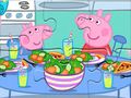 Permainan Puzzle Jigsaw: Waktunya Makan Malam Peppa  secara online