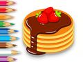 Permainan Buku Mewarnai: Pancake Stroberi  secara online