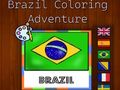 Permainan Petualangan Mewarnai Brasil  secara online