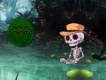 Permainan Pertahankan Gagak Halloween  secara online