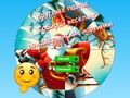 Permainan Puzzle Jigsaw Bulat Kumpulkan gambar-gambar Natal yang lucu  secara online