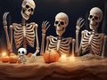 Permainan Pelarian Koloni Kerangka Halloween  secara online