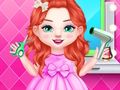 Permainan Salon Rambut Kepang Bayi Bella  secara online