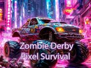 Permainan Zombie Derby Pixel Survival secara online