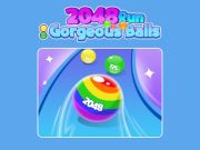 Permainan Lari 2048: Bola Cantik  secara online