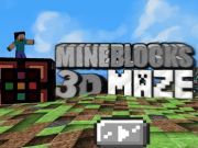 Permainan Labirin 3D MineBlocks  secara online