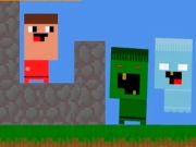 Permainan Nubik membangun pertahanan vs zombie  secara online