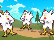 Permainan Penembak ayam io  secara online