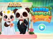 Permainan Kisah Pernikahan Tropis Panda  secara online