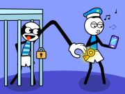 Permainan Teka-teki Pencuri Troll Stickman  secara online