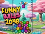 Permainan Bola Lucu 2048  secara online