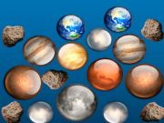 Permainan Gabungkan Planet Luar Angkasa!  secara online