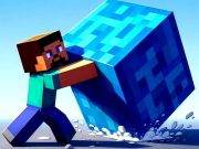 Permainan Labirin 3D MineBlocks  secara online