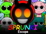 Permainan Pelarian Sprunki 3D  secara online