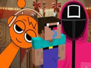Permainan NextBots di Minecraft Squid Game Sprunki  secara online