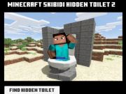 Permainan Minicraft skibidi toilet tersembunyi 2  secara online