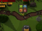 Permainan Tower Zombie Defense secara online