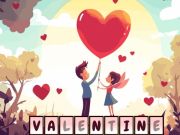 Permainan Alphawords tersembunyi Valentine  secara online