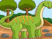 Permainan Dinosaur Spot Perbedaannya  secara online