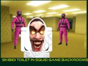 Permainan Toilet Skibidi di ruang belakang permainan cumi -cumi  secara online