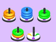 Permainan Cincin warna hoop stack  secara online