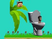 Permainan Pemintalan skibidi toilet flappy minecraft  secara online