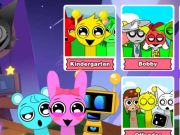 Permainan Incredibox Party Frozen Sprunki Beat secara online